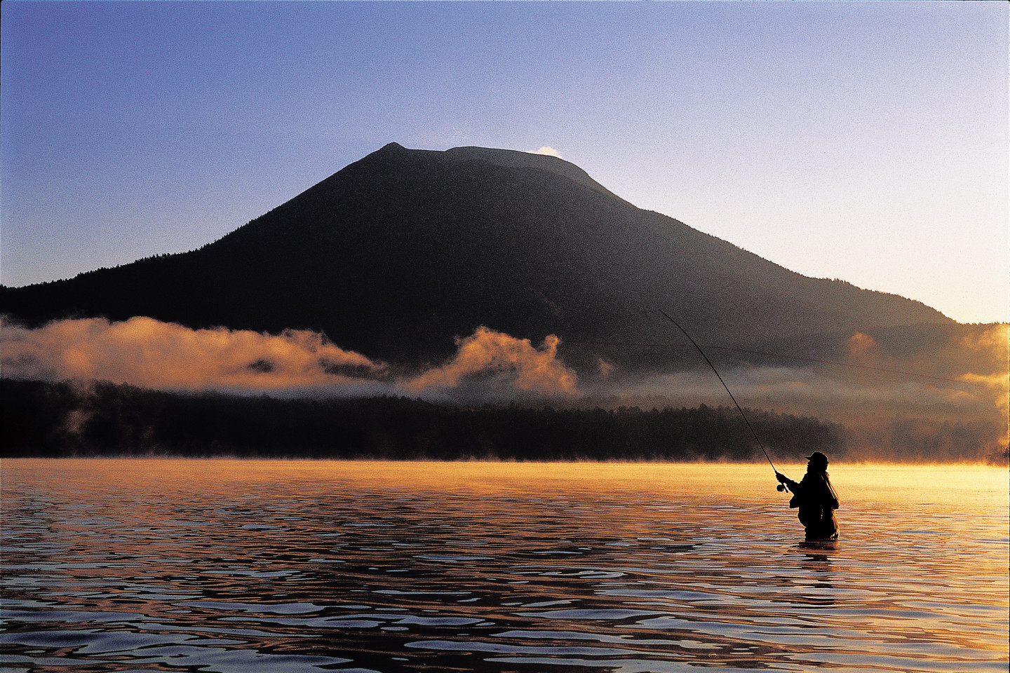 釣魚人的聖地－－阿寒湖